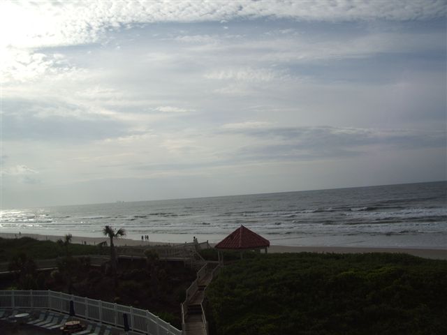 Beach from room June 2009