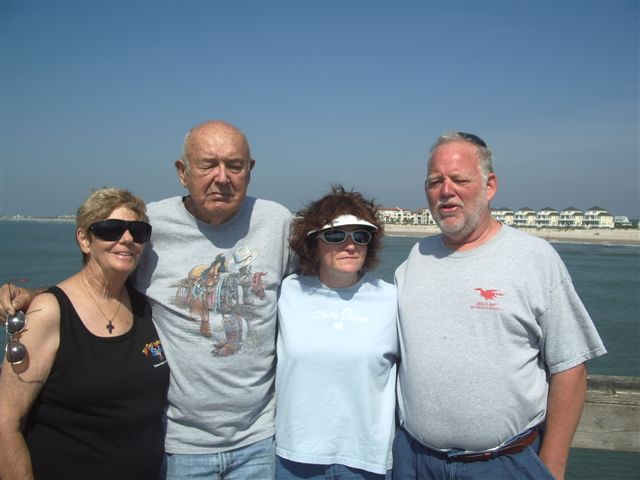 Francis, Dick, Lynn, John, Topsaild Is pier 3