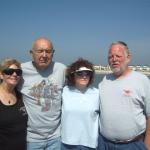 Francis, Dick, Lynn, John, Topsaild Is pier 3