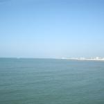 Topsail Island from pier